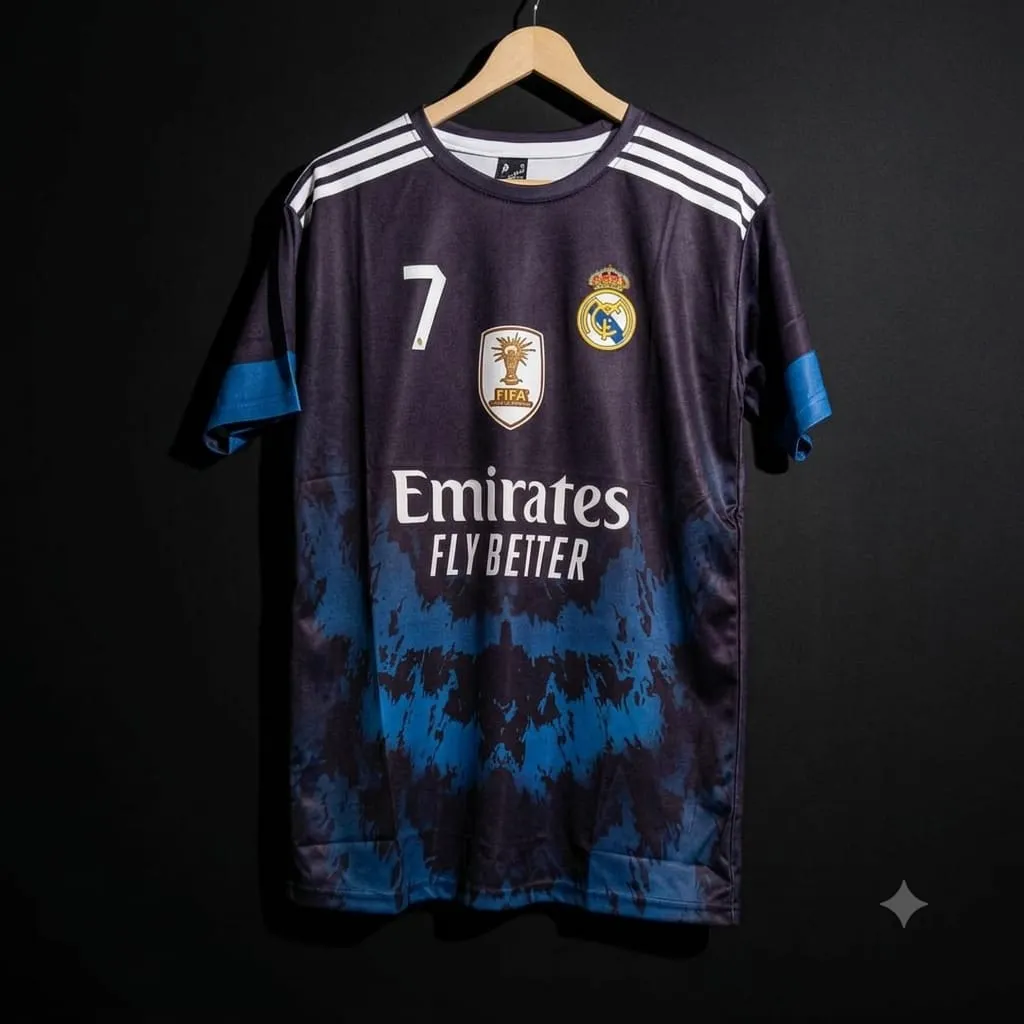 Real Madrid special edition soccer jersey
